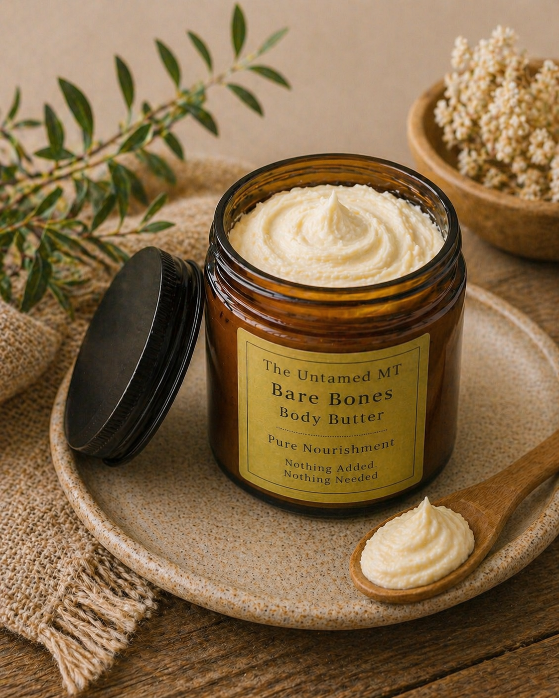 The Untamed MT Bare Bones Body Butter 8oz