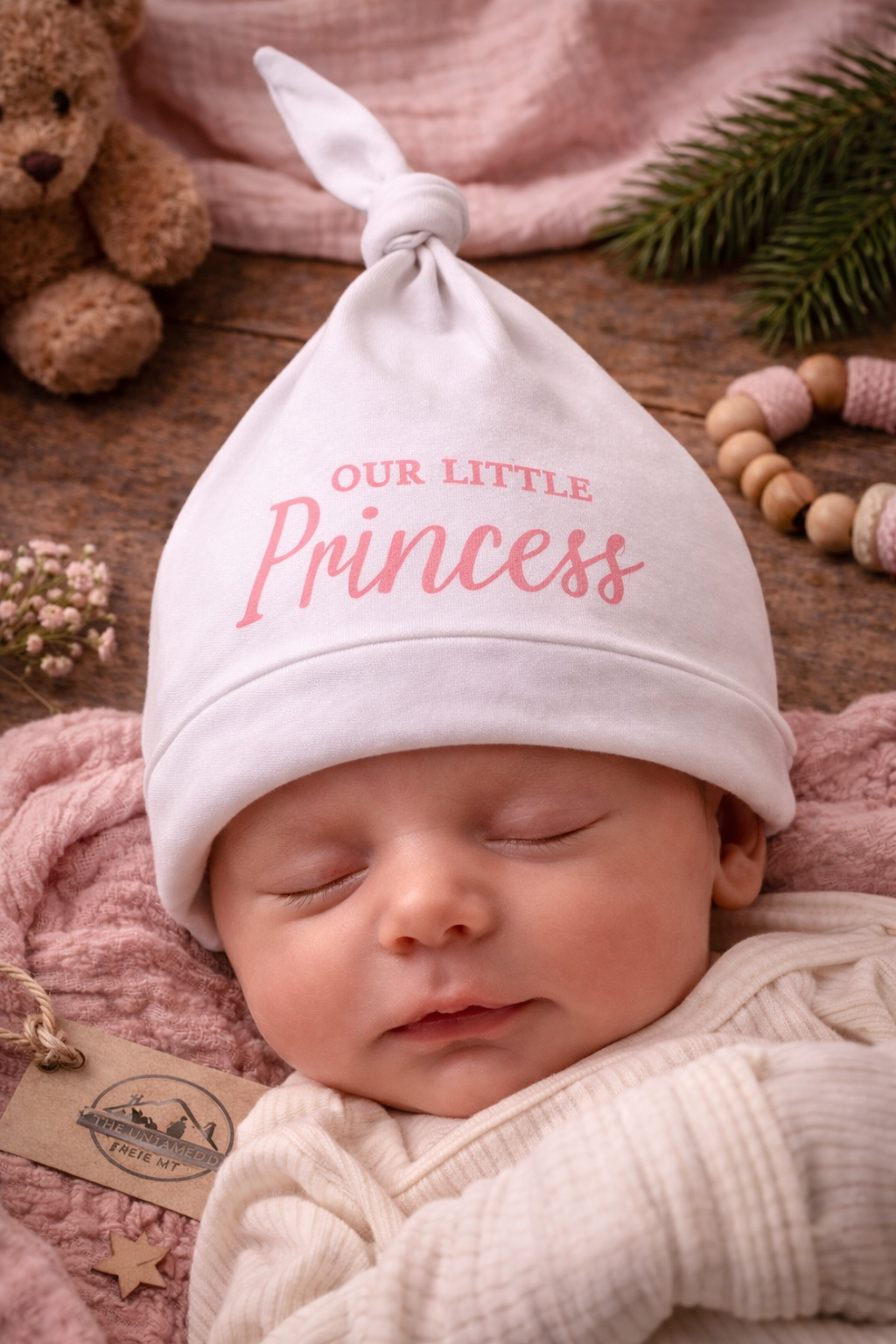 baby beanie our little princess with baby.png