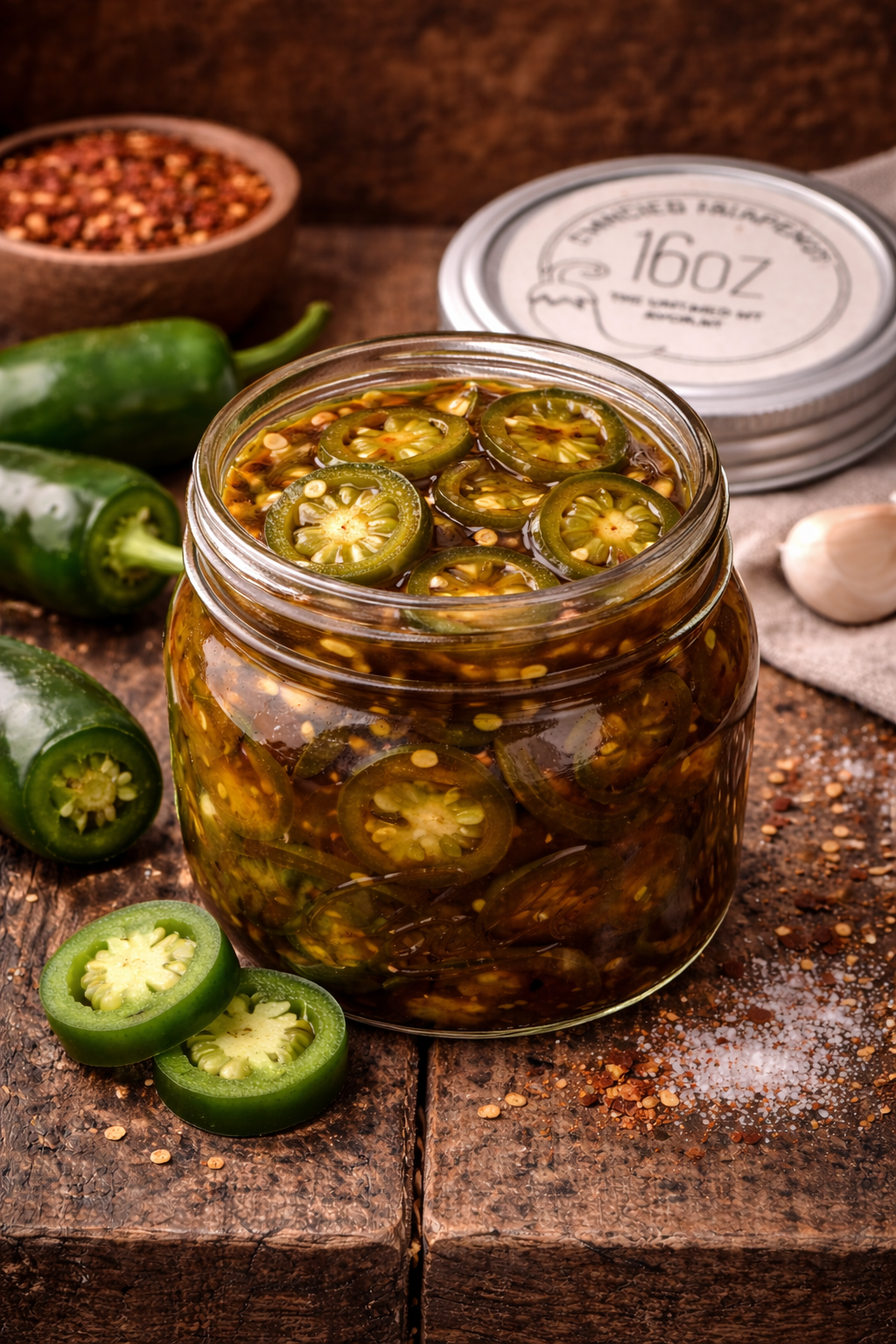 The Untamed MT Candied Jalapenos 16oz