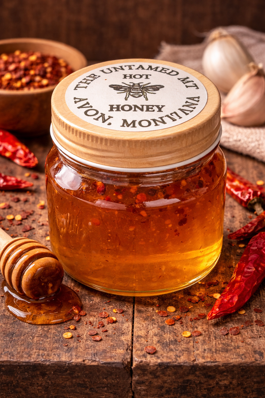 The Untamed MT Hot Honey 8oz