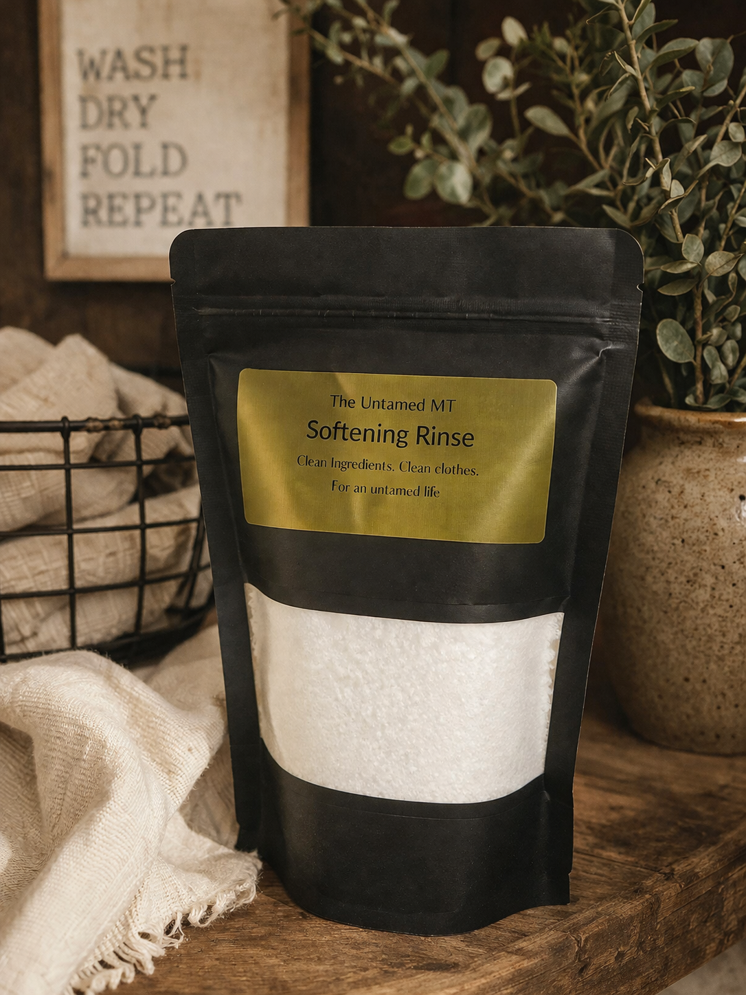 The Untamed MT Softening Rinse 1LB Bag