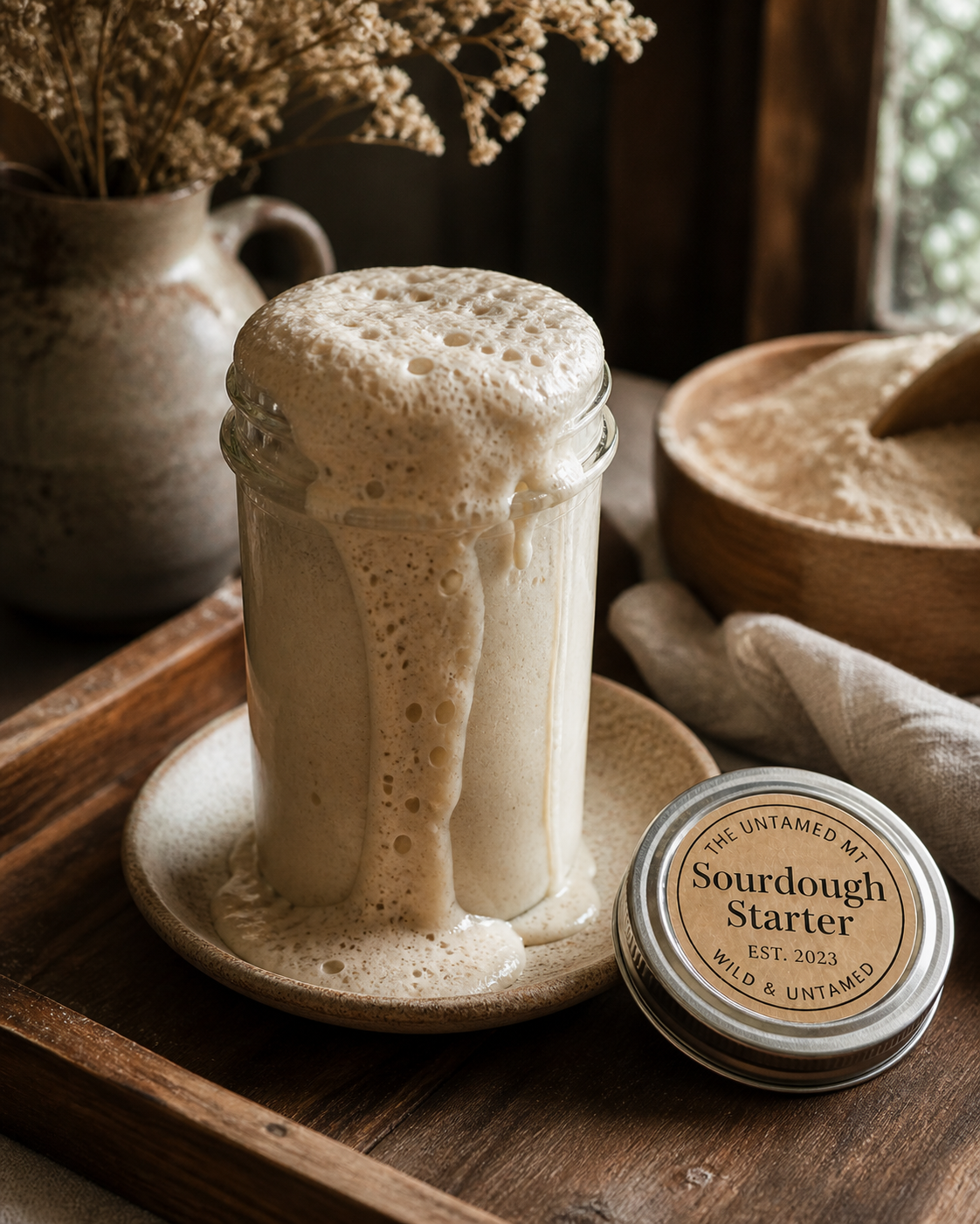 The Untamed MT Sourdough Starter