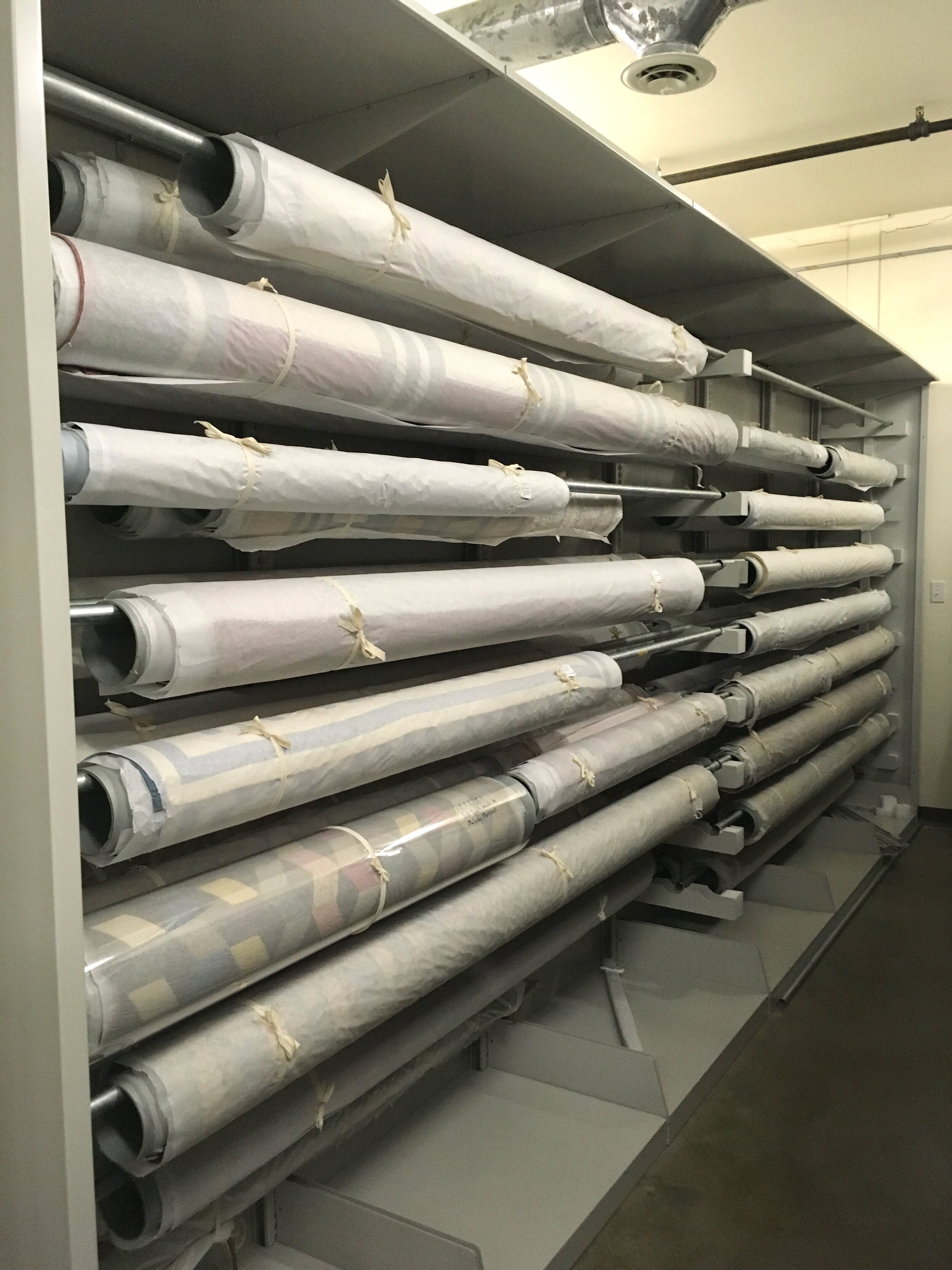 Quilt, coverlet, and flat textile rehousing at Nantucket Historical Association