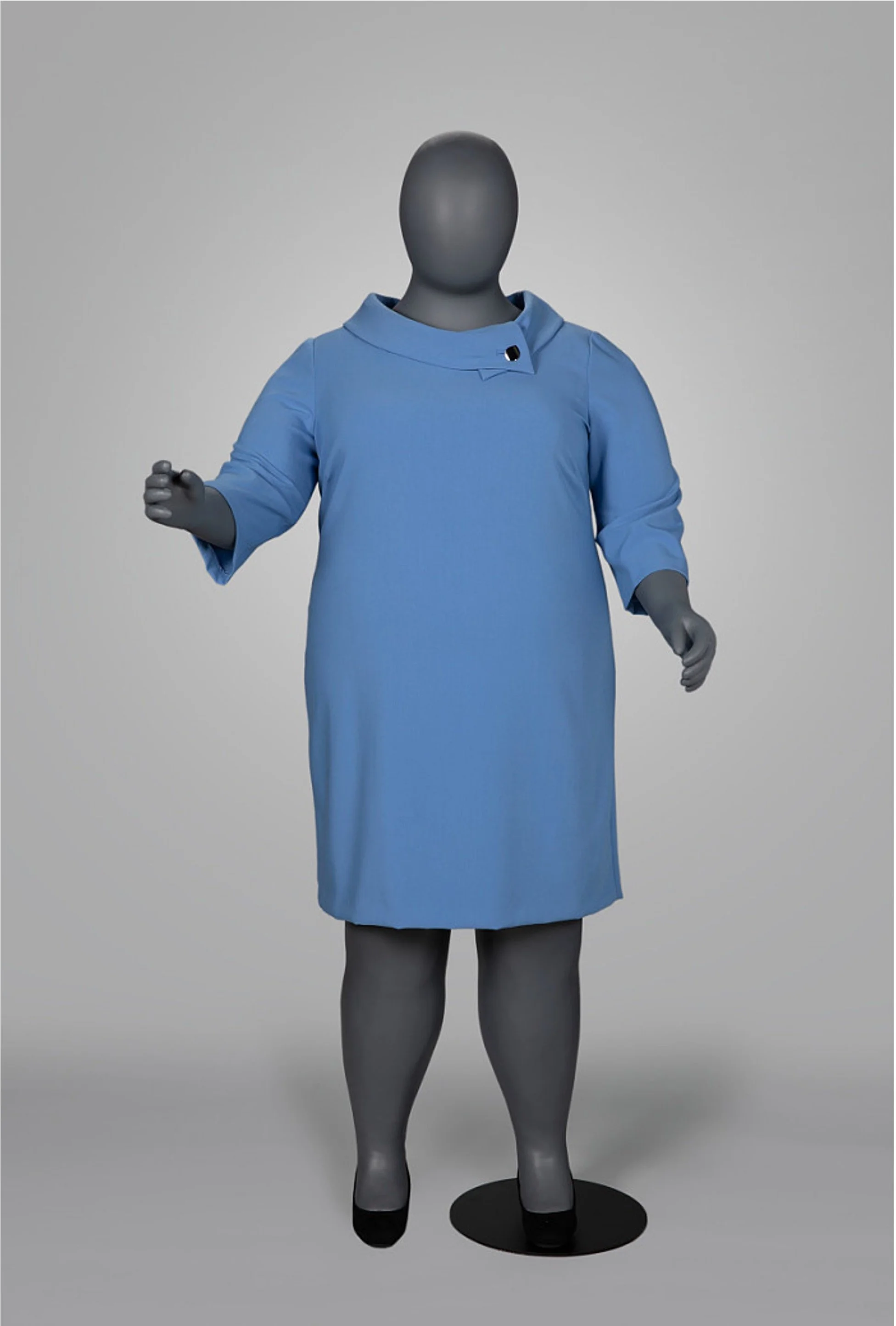 Custom mannequin representing Stacey Abrams