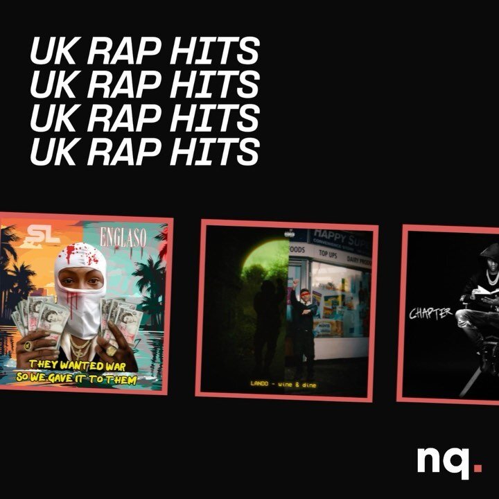 SWIPE to listen to our new picks on UK Rap Hits this week, including the long-awaited Wine &amp; Dine from @lando24z_ 🔥👉