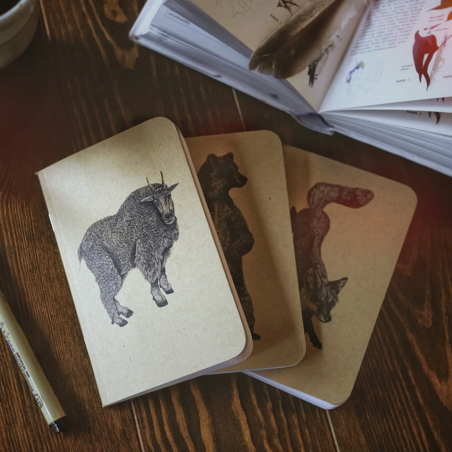 The Trail Journal 
&bull;
These little journals holds a special place as one of Brittany Finch Art&rsquo;s first products. Even after three years, it continues to be cherished by many for jotting down daily lists, capturing thoughts, or creating sket