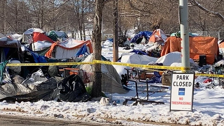 Camp Pekiwewin was officially closed in November 2020. (Image: CBC News)