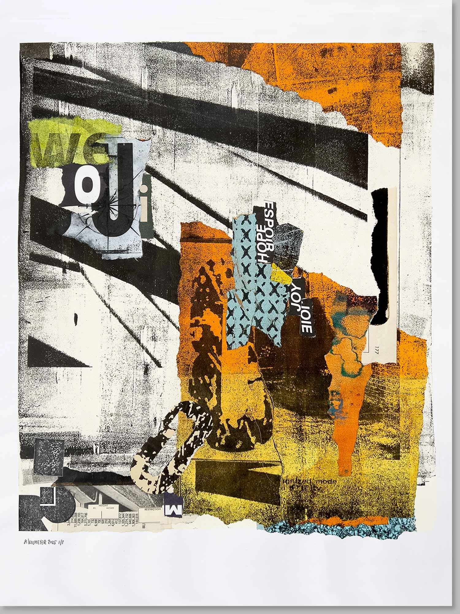 We Oui | Oui We. Hope/Espoir. Joy/Joie. No restrictions. A francophile moment.