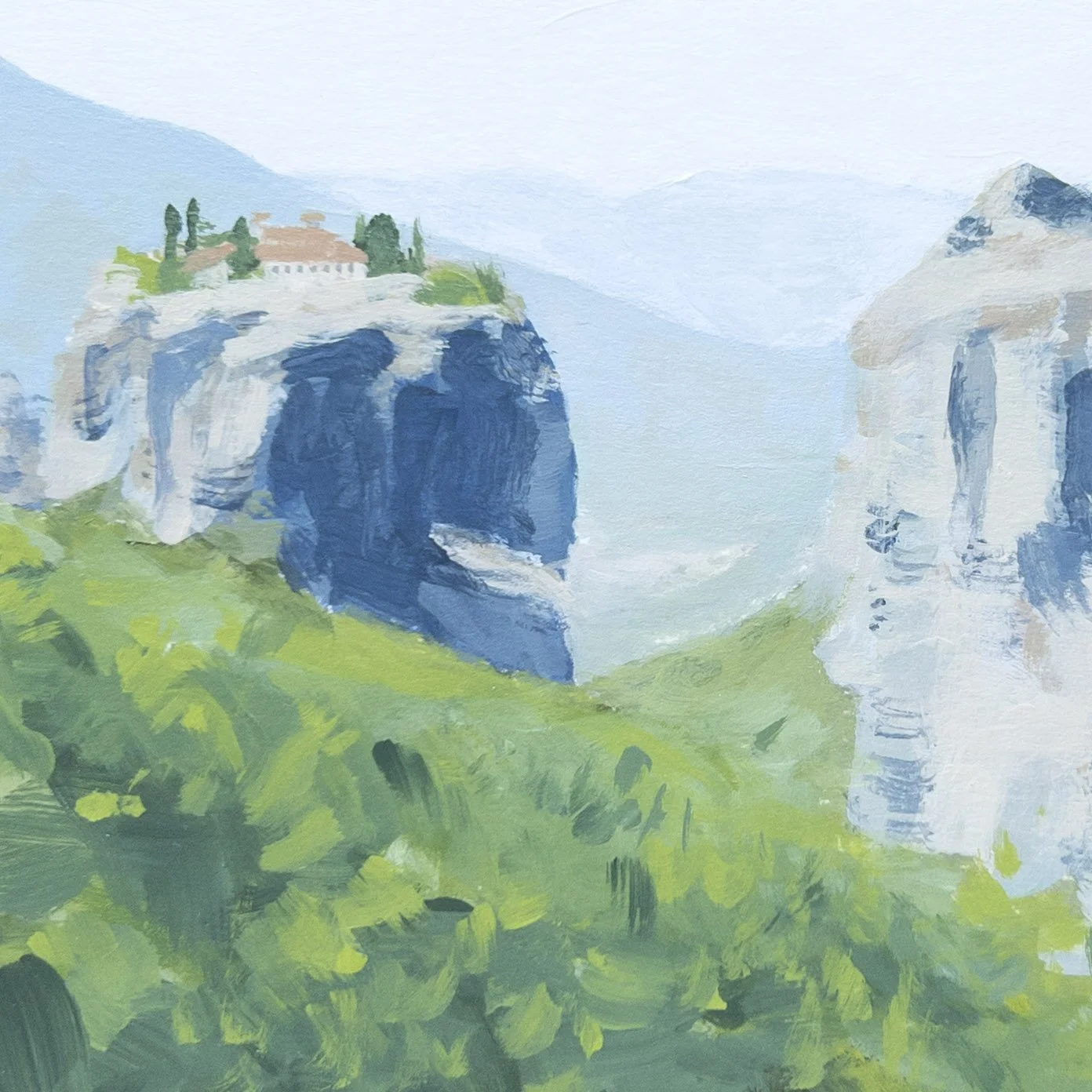 Solitude in Meteora // A6