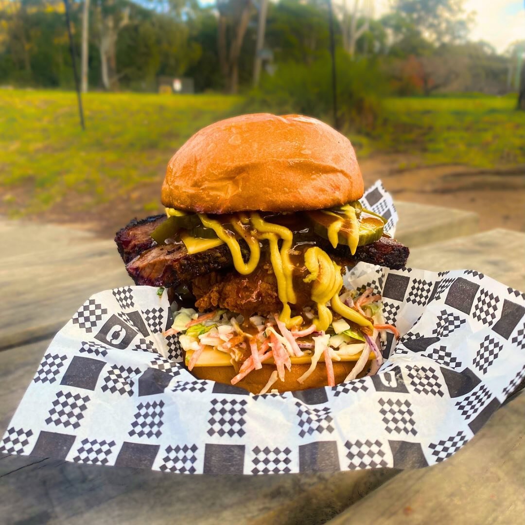 ‼️🍔NEW BURGER SPECIAL ALERT🍔‼️

Introducing the
 &ldquo;CLUCK CLUCK MOO&rdquo;

Old mcdonald had a farm and we took half of them and put them on this mouth watering monster!

Whats on it-
🐄@southwestbarbecue beef brisket
🐔beer brined buttermilk c