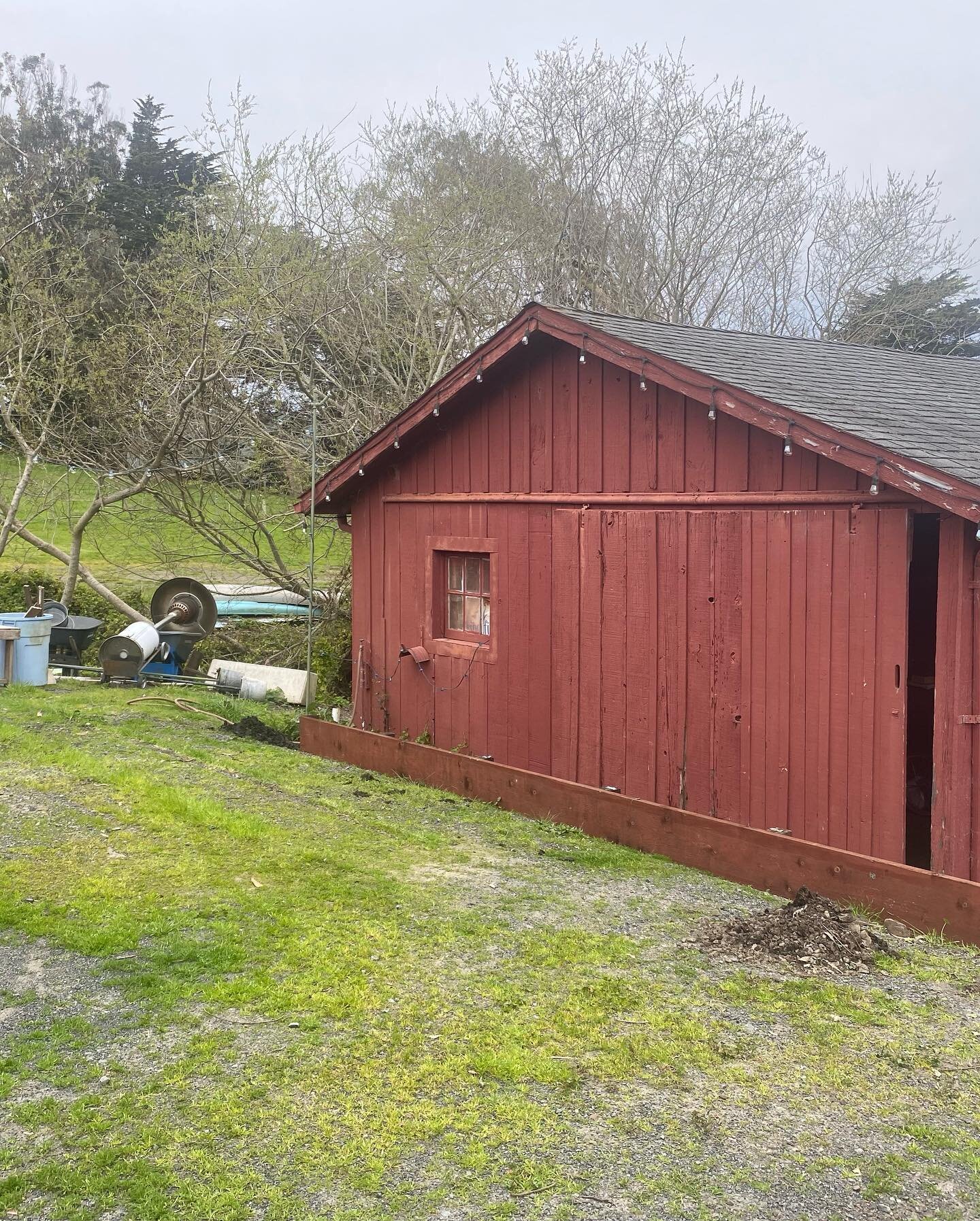 Making room for the rest? Preparing to park the potty in it&rsquo;s place? From adding a retaining wall, leveling the ground, to making a planter box &mdash; the exterior panels are salvaged from our neighbor&rsquo;s beautiful-but-crumbling 160+ year