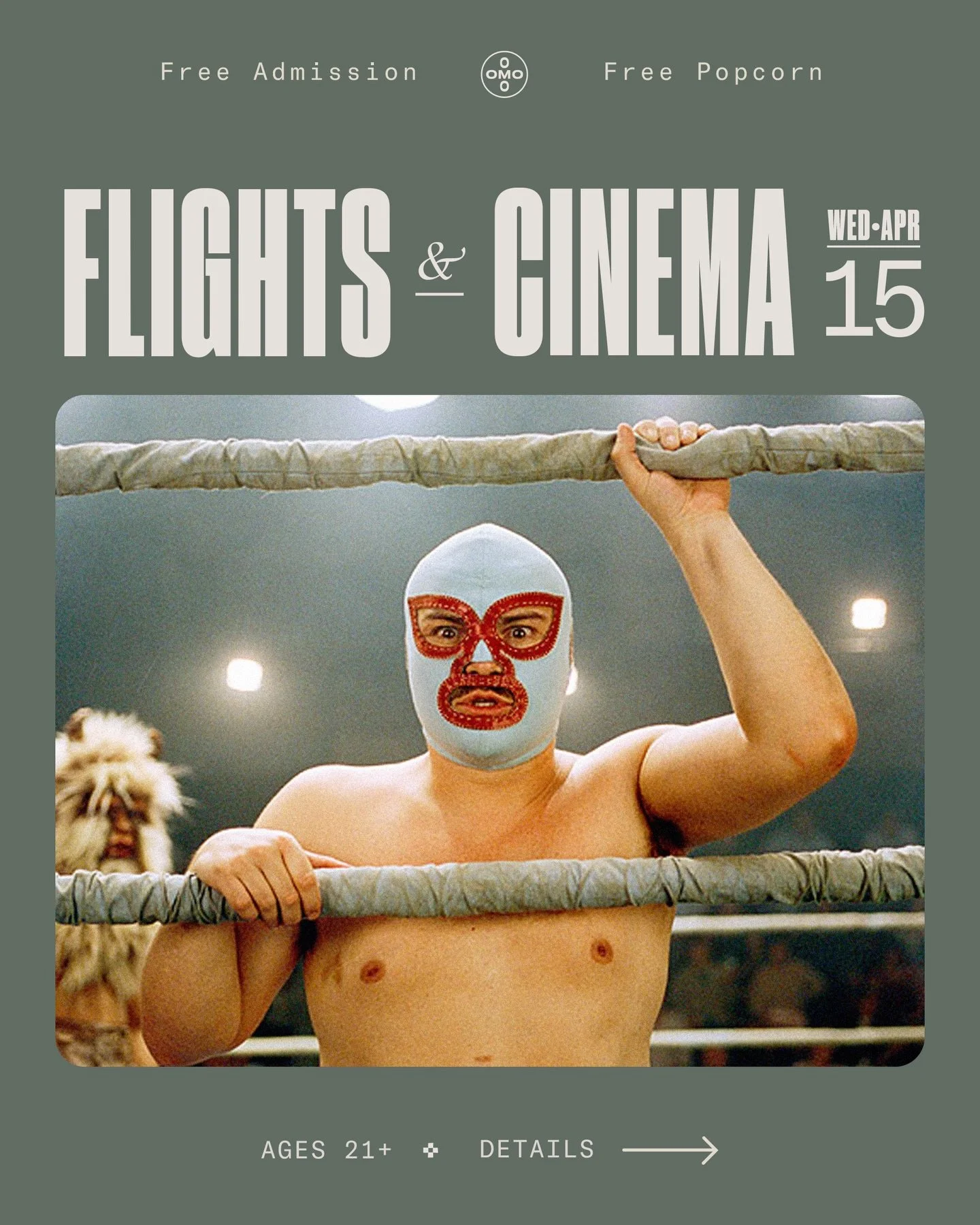 Flights &amp; Cinema &bull; Nacho Libre (2006)

Get here early to grab the best seats and enjoy your flights without the rush. Arriving ahead of showtime keeps everything smooth and the movie starting on time. Thank you for understanding.

Outdoor ar