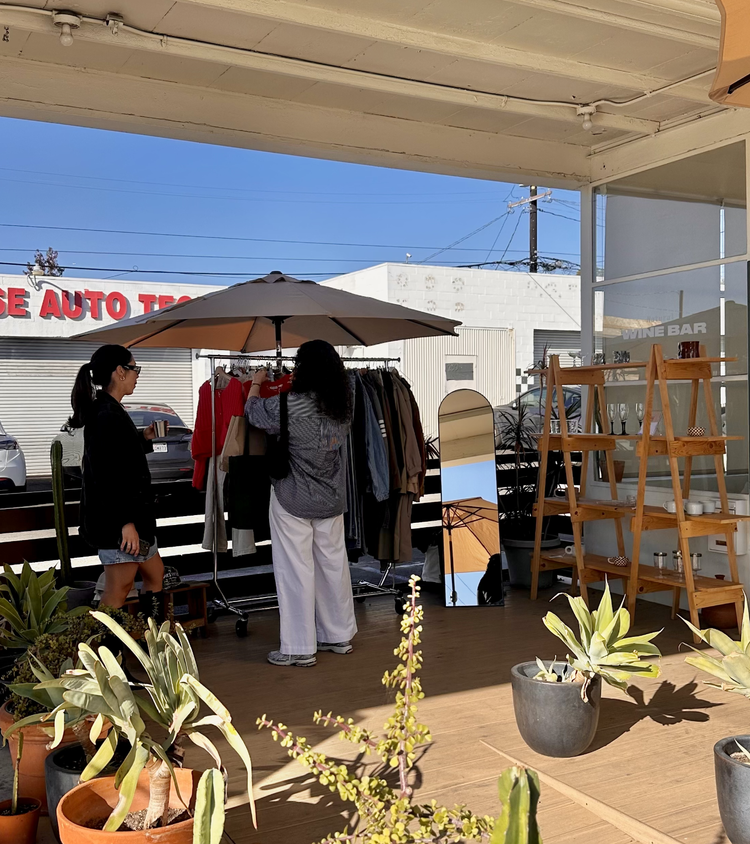 Outdoor Deck Left booth