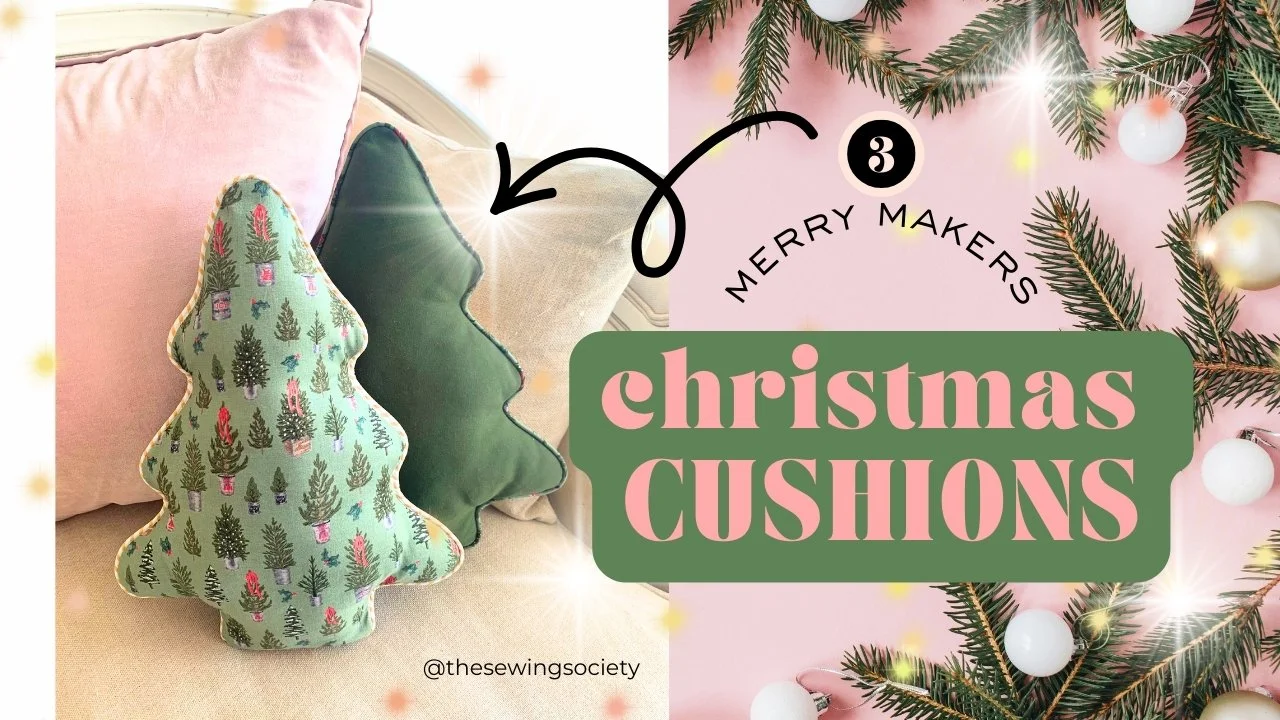 MAKE: Christmas Cushions