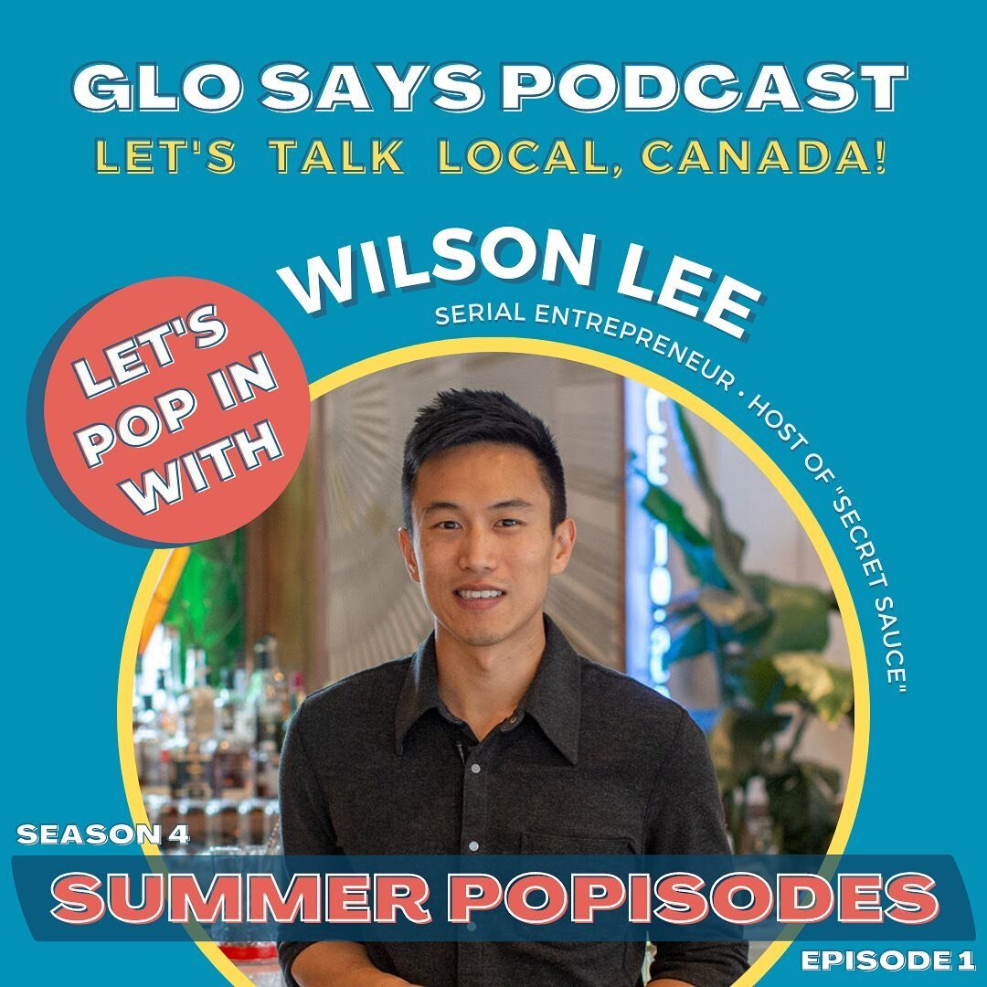 📢 #GloSays SEASON 4: Summer Popisodes is now LIVE! 🕶⁠⁠
⁠⁠
I'm starting this season by popping in with @wilsonklee. Wilson is: ⁠⁠
&bull; a serial entrepreneur⁠⁠
&bull; host of the &quot;Secret Sauce&quot; show on YouTube⁠⁠
&bull; founder of Profitab