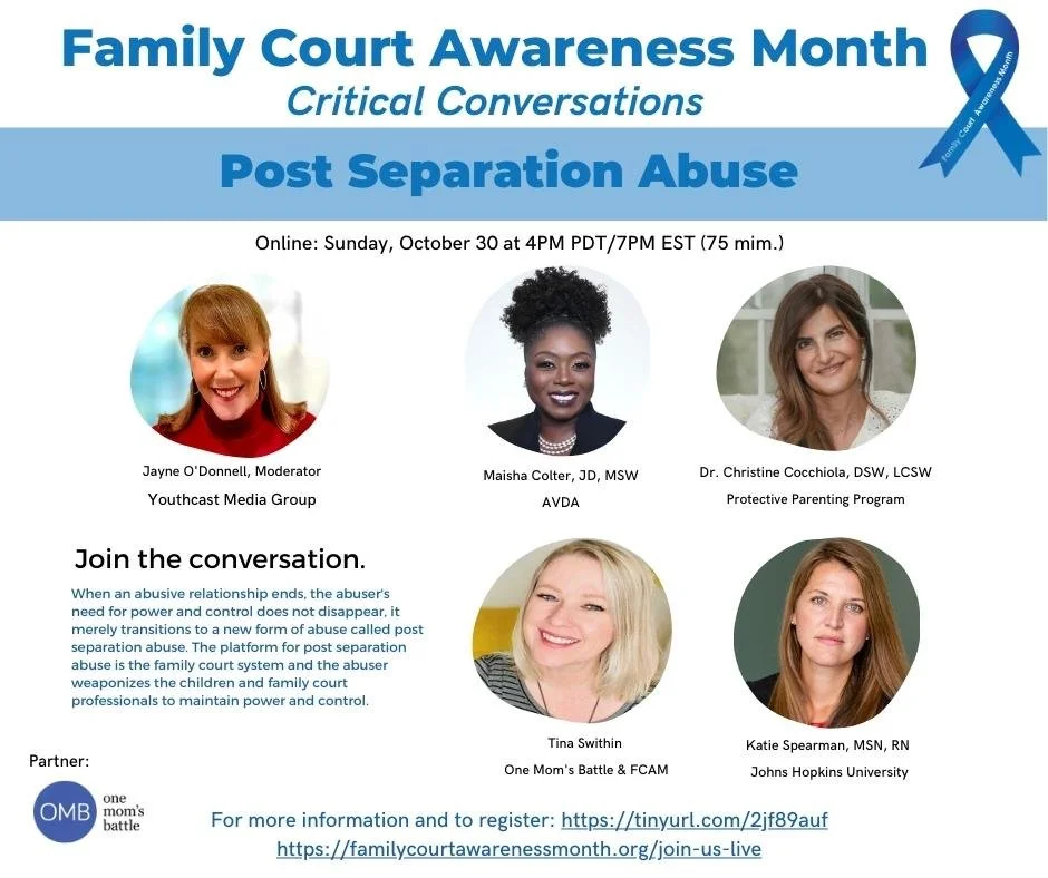 Critical Conversation: Post Separation Abuse 2022