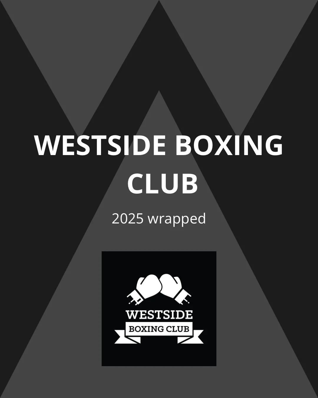 Tomorrow we will post our members of the year for 2025 and Monday we will release a video of some of the best moments, but today we celebrate a wonderful year for Westside Boxing Club.

Things continue to grow and I count my blessings every day that 