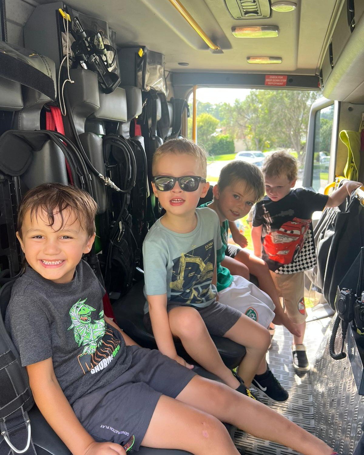 Our Albion Park children had the wonderful opportunity to learn about fire safety from the heroes of our local @fireandrescuensw Albion Park!

Not only did we get to sit in a real fire truck, but we also learned valuable lessons on staying safe. A bi
