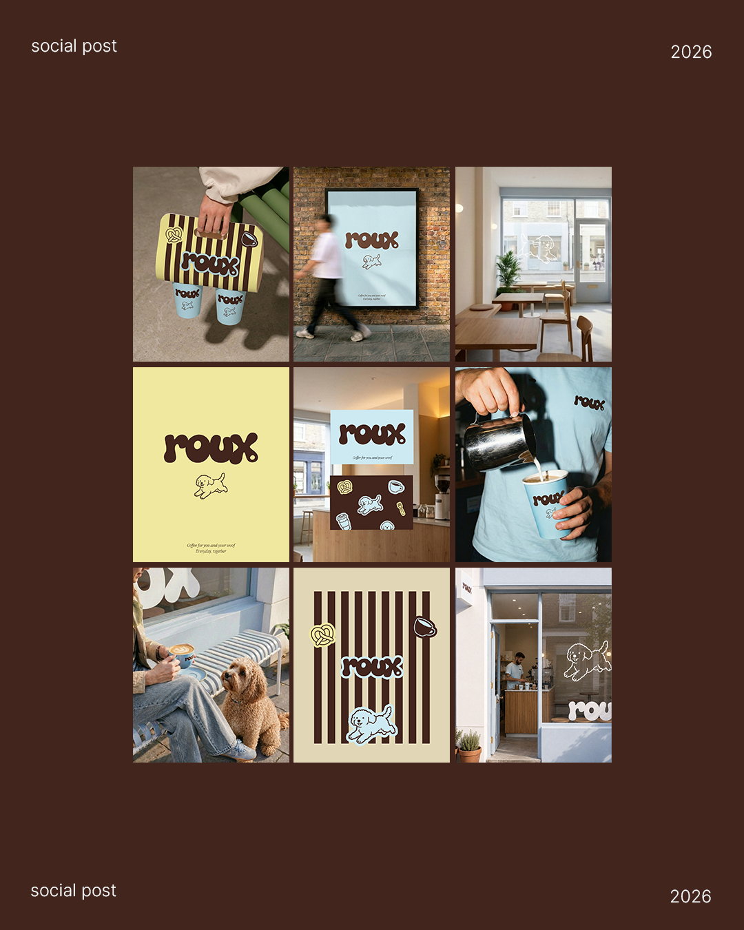Roux-Branding Design | Personal Project AIGC