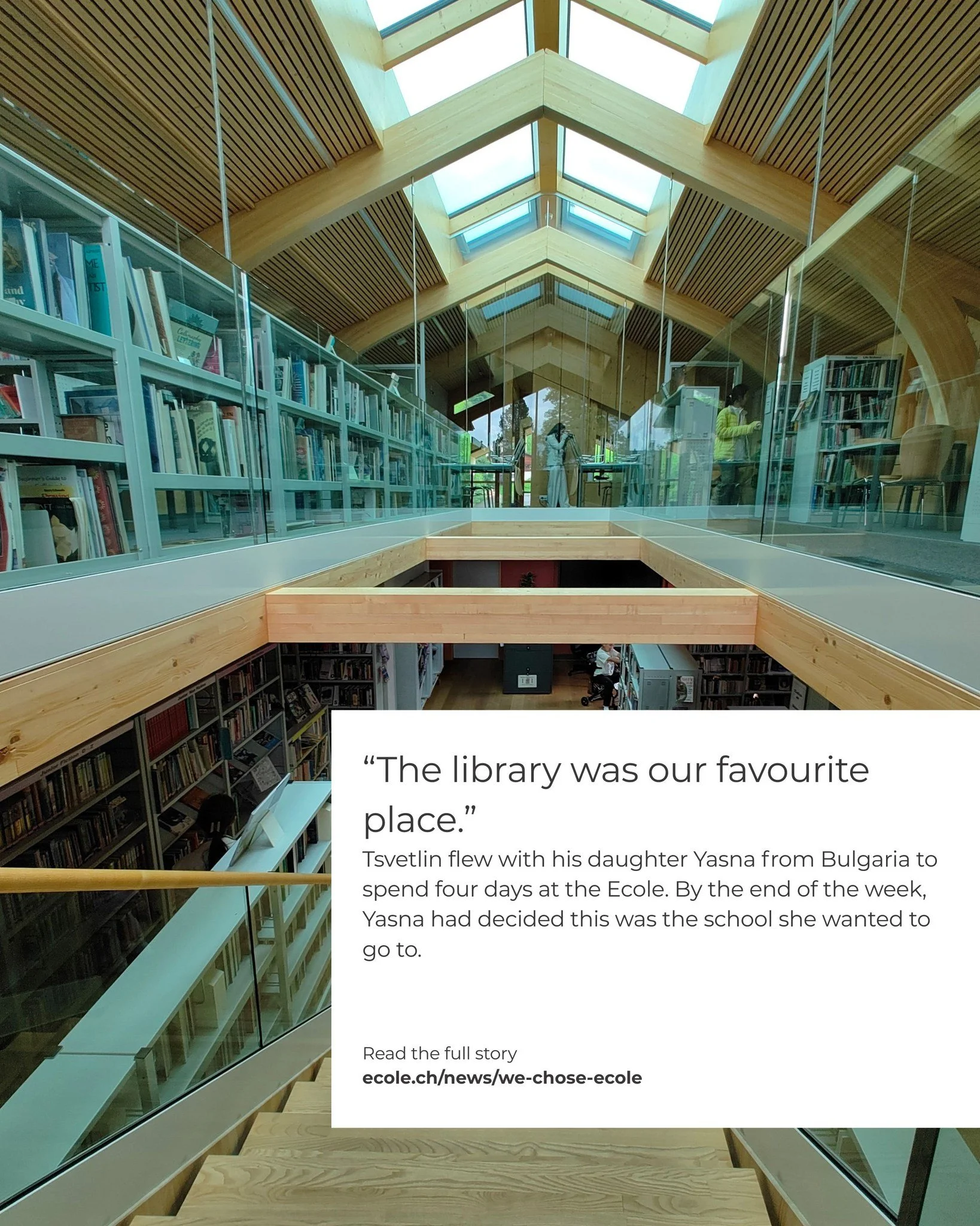 How does a family from Bulgaria end up moving to a Swiss mountain village?
For Tsvetlin and his daughter Yasna, it started with a documentary, led to the music academy in Basel, took a detour through ChatGPT, and ended with four days at the Ecole. By