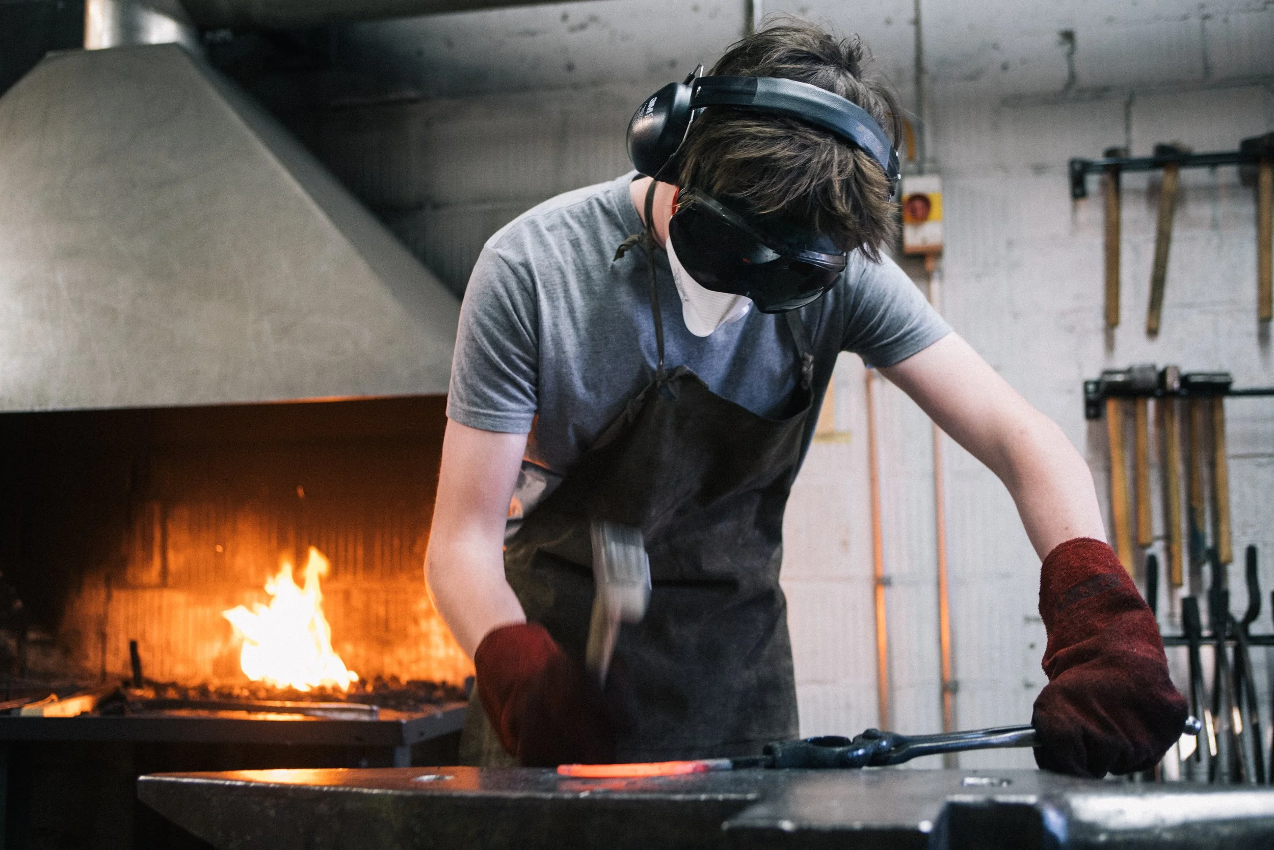 Schmieden an der Ecole