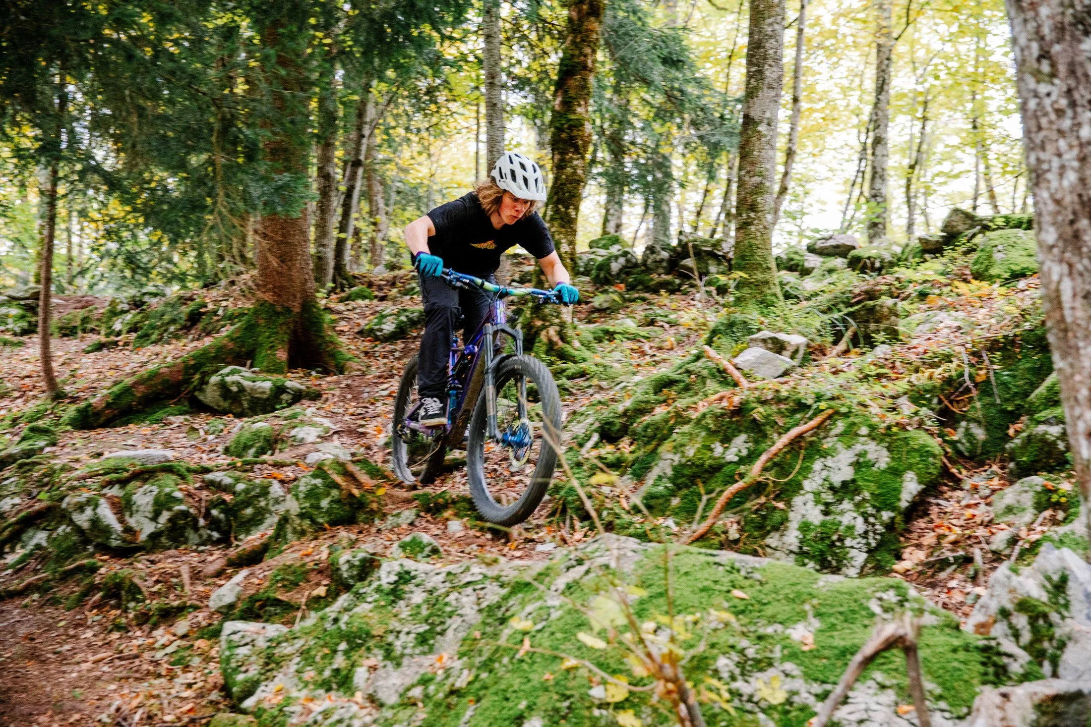 Mountain biking program at the Ecole d’Humanité