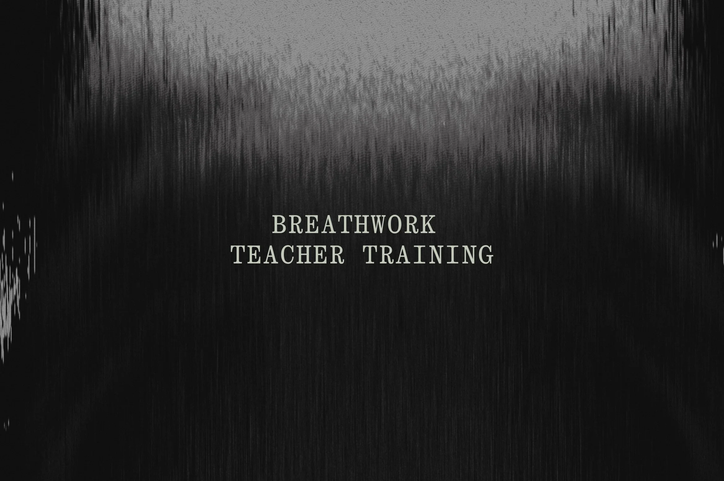 Breathwork Teacher Training 
