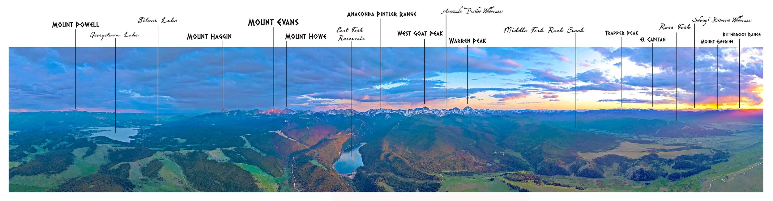 Philipsburg Montana, the buffet