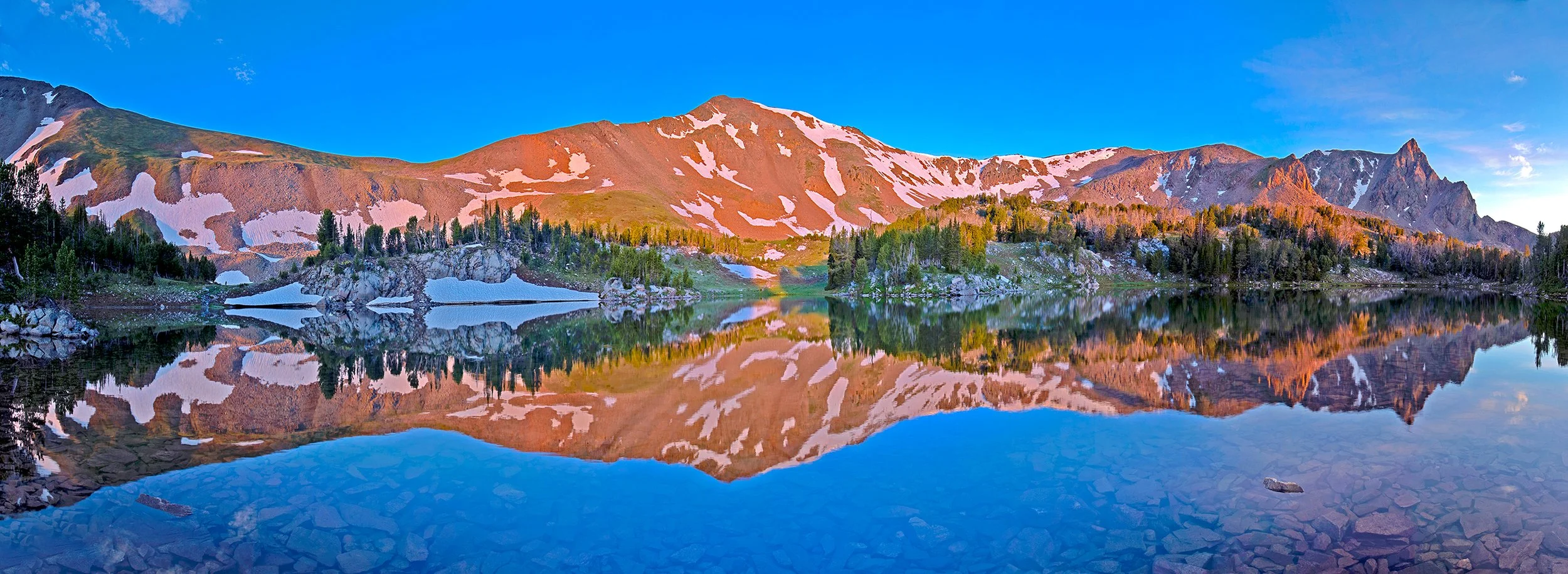 Alp Lake, Madison Range, Montana. Lee Metcalf Wilderness