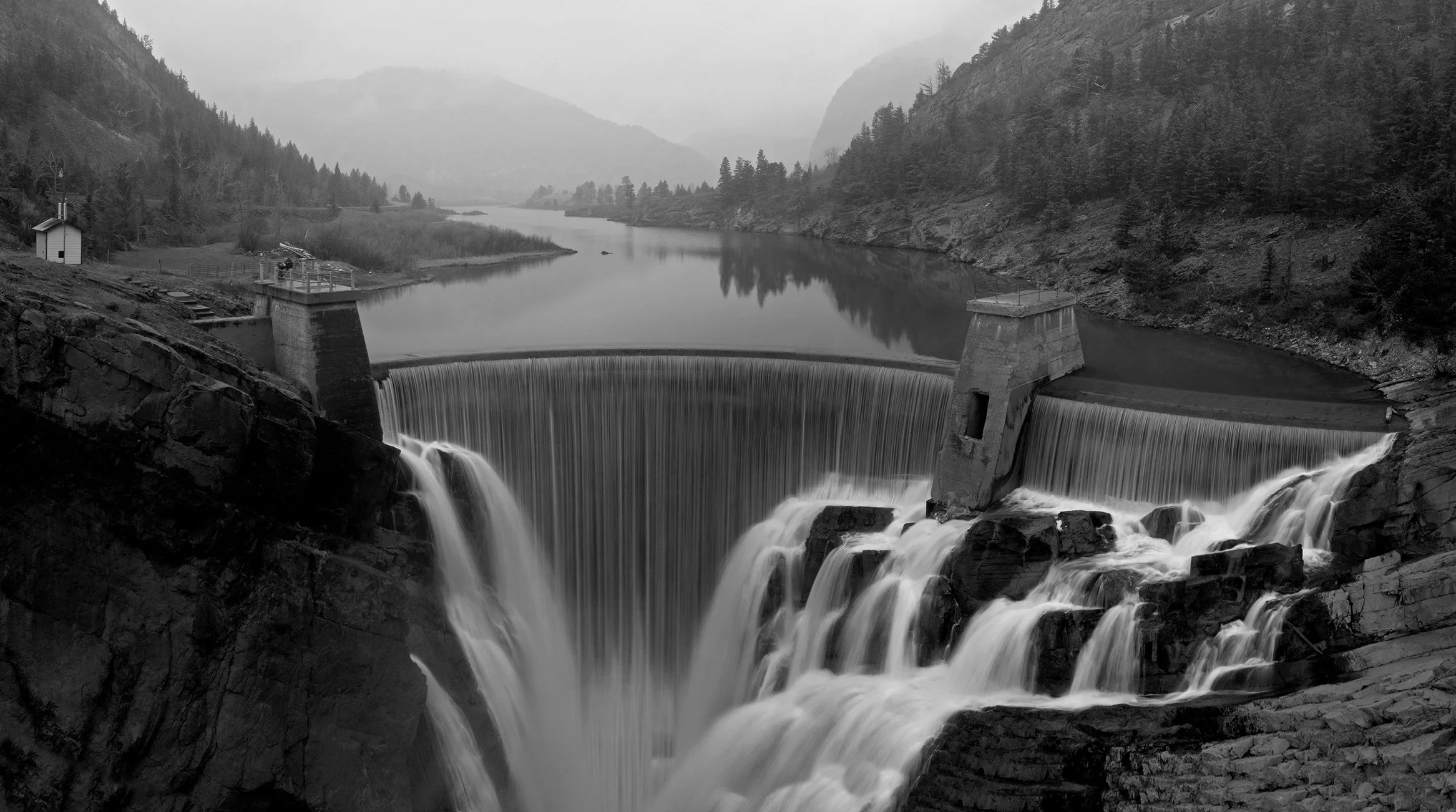 Sun River diversion dam