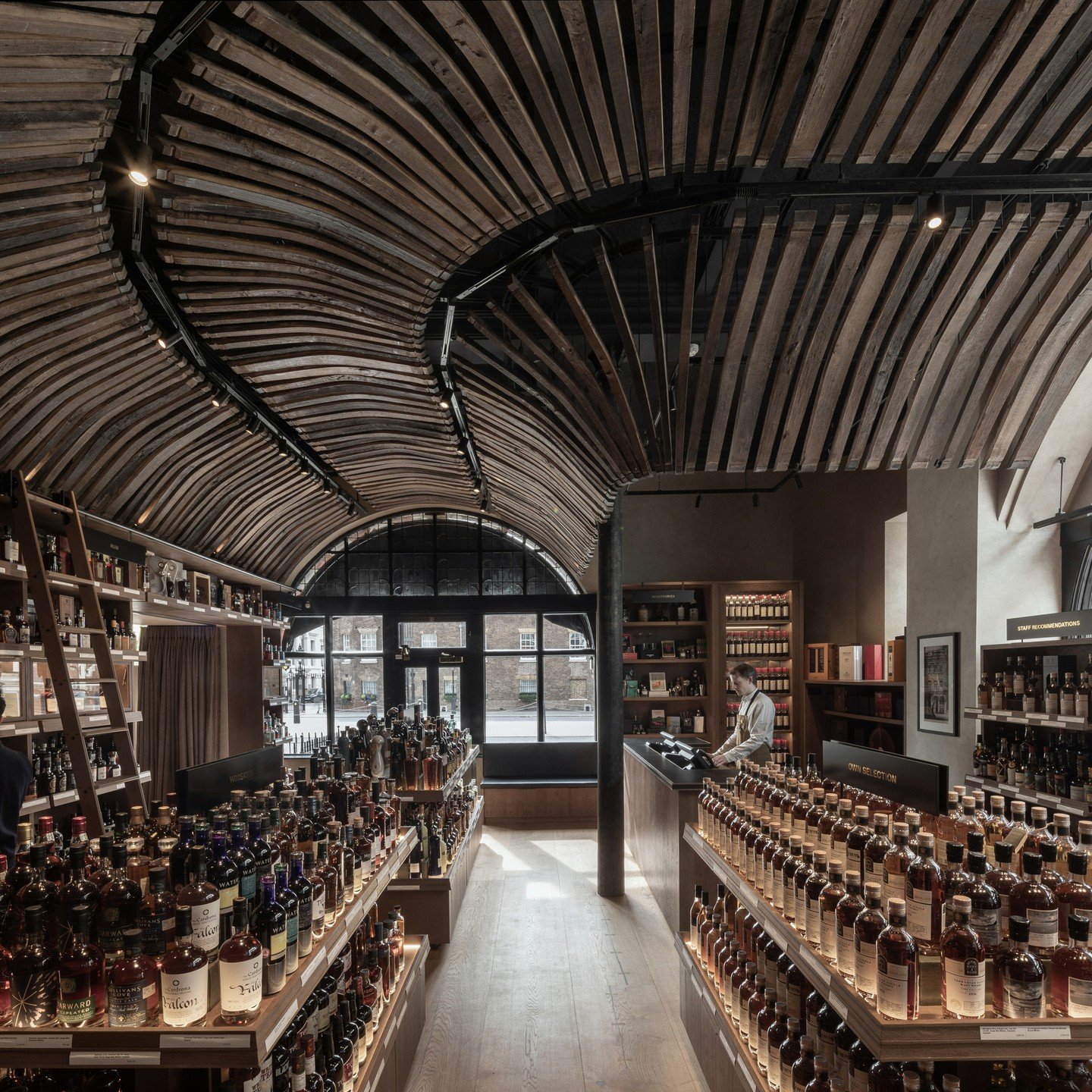 The new Spirts Shop at No.1 St James&rsquo;s Street designed for Berry Bros. &amp; Rudd, has opened its doors to customers!

We have been working with a team of collaborators to adapt Norman Shaw&rsquo;s Old Assurance Headquarters into a dedicated pr