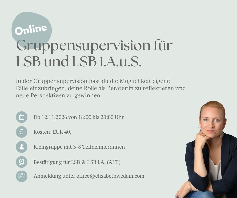 Gruppensupervision im November