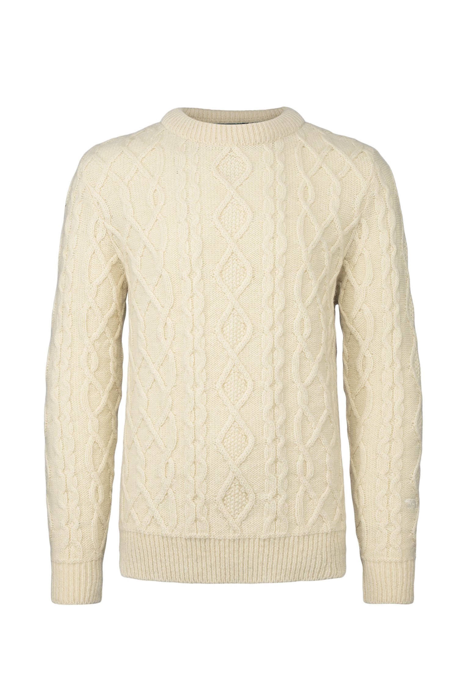 Norlender Knitwear — Tórshavn quarter zip Aran sweater