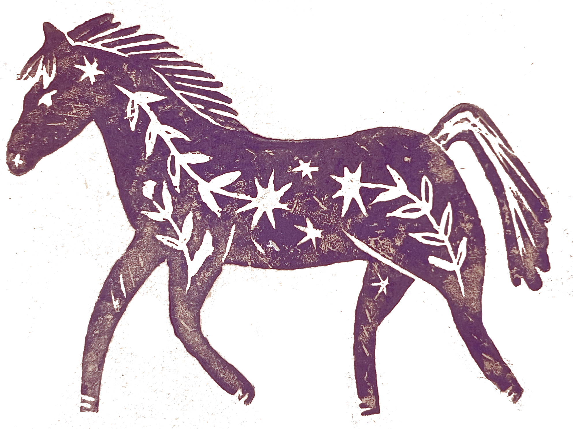 A metal silhouette of a dragon standing on its hind legs with wings outstretched and tail curling behind it, painted in a dark color with a weathered appearance.