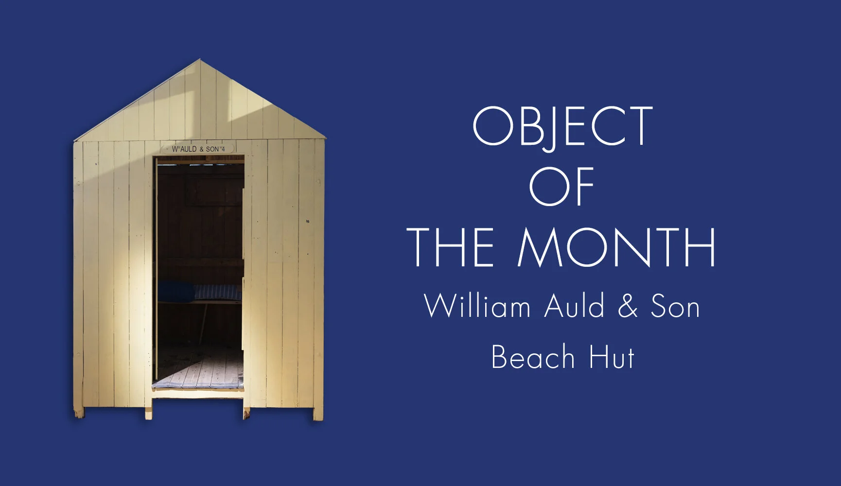 William Auld & Son Beach Hut