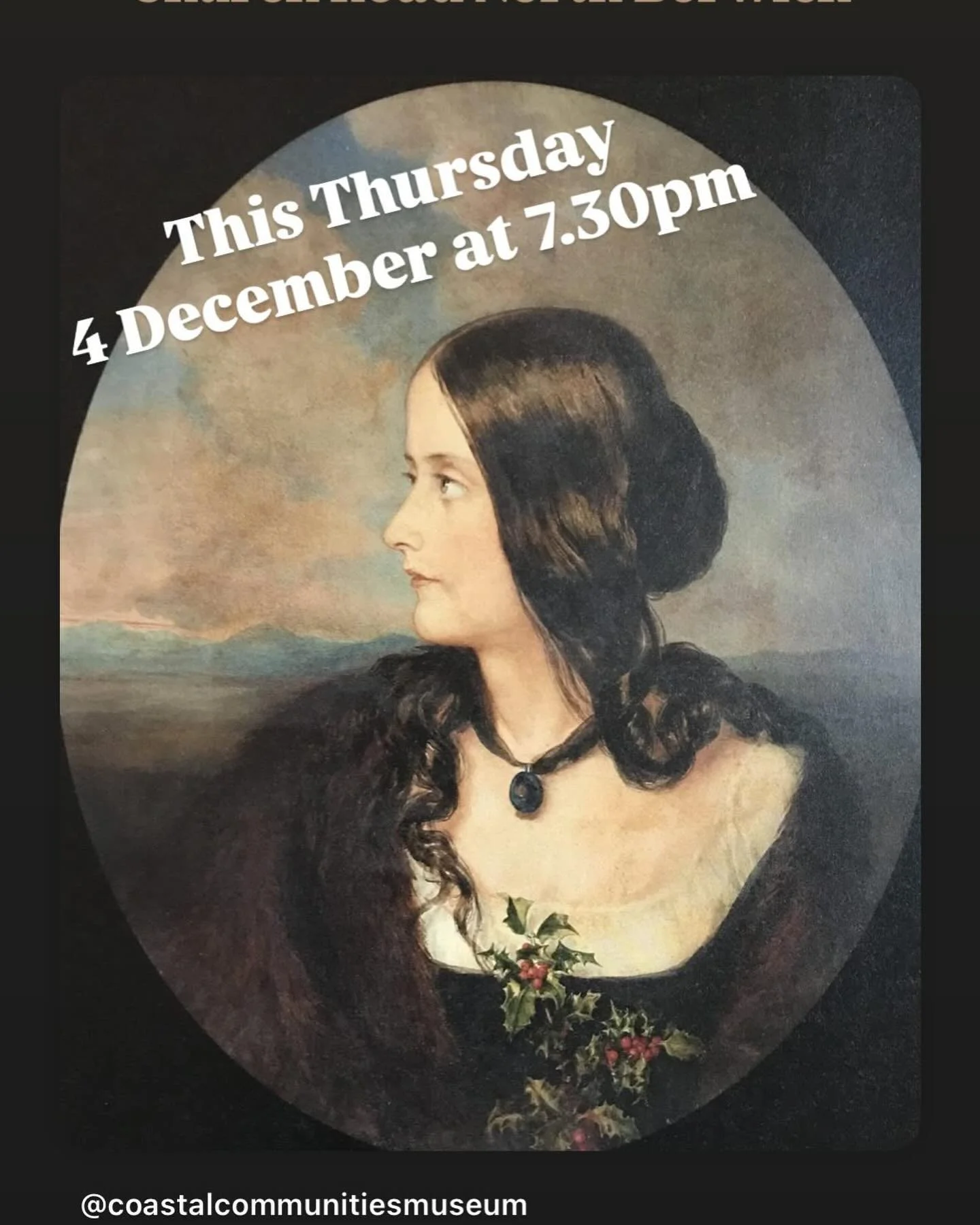 Don&rsquo;t forget our Winter Talks now take place at Abbey Church, High Street/Church Road, North Berwick.