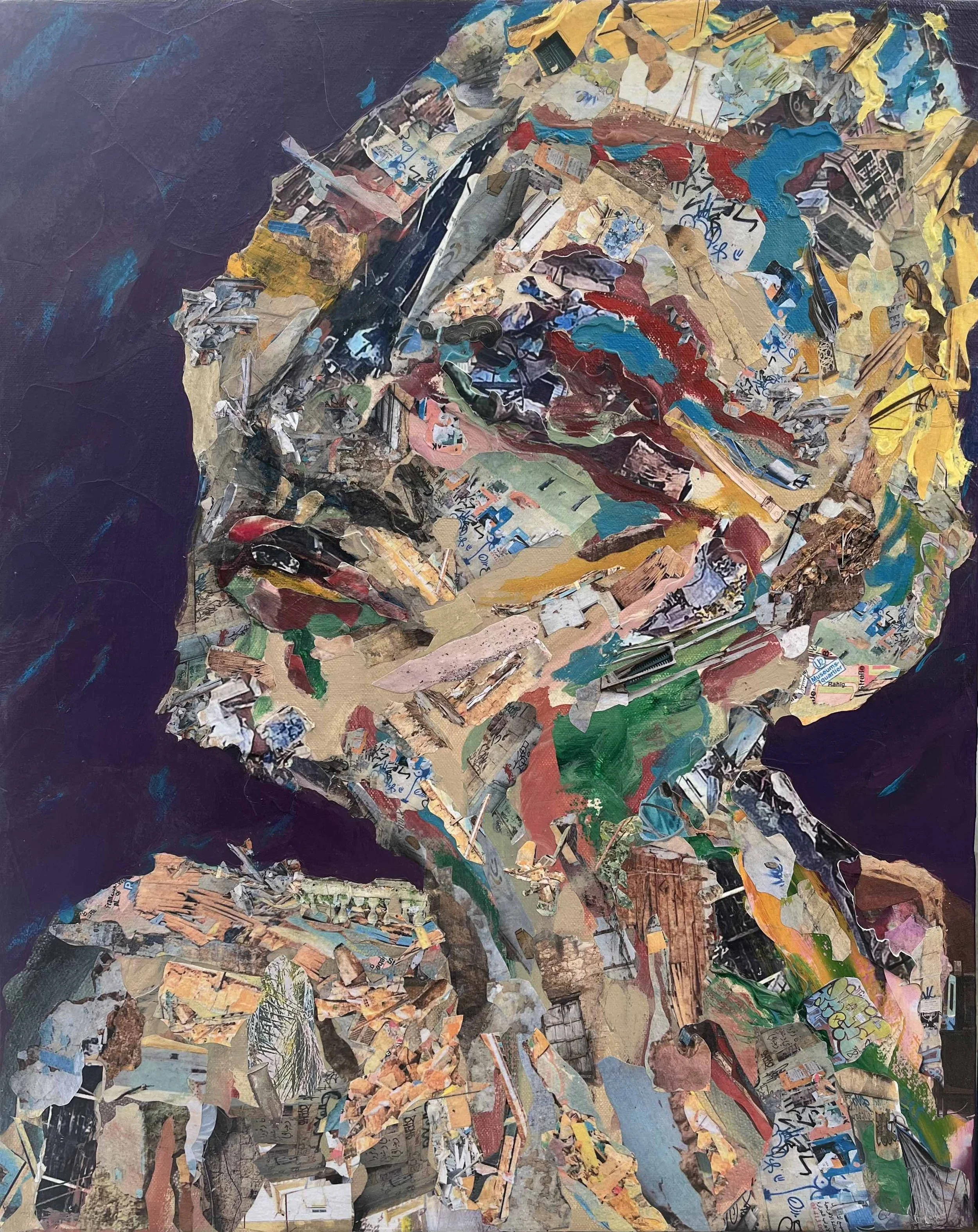 Boundaries 40 x 50 cm (Available) 