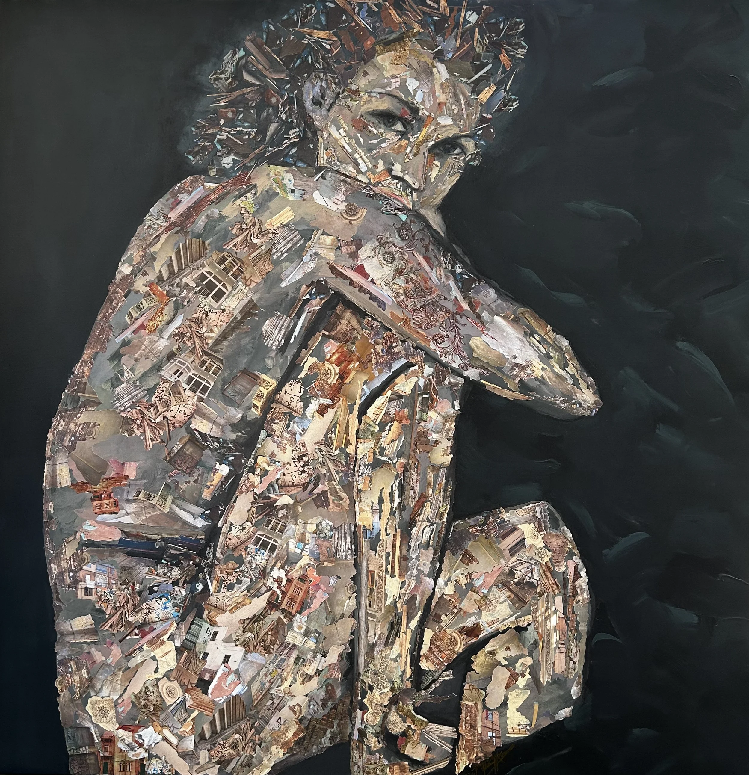 The Matriarch 120 x 120 cm (Acquired)