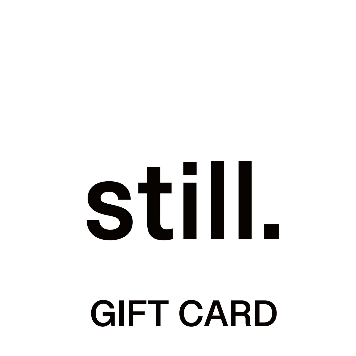 GIFT CARD — still