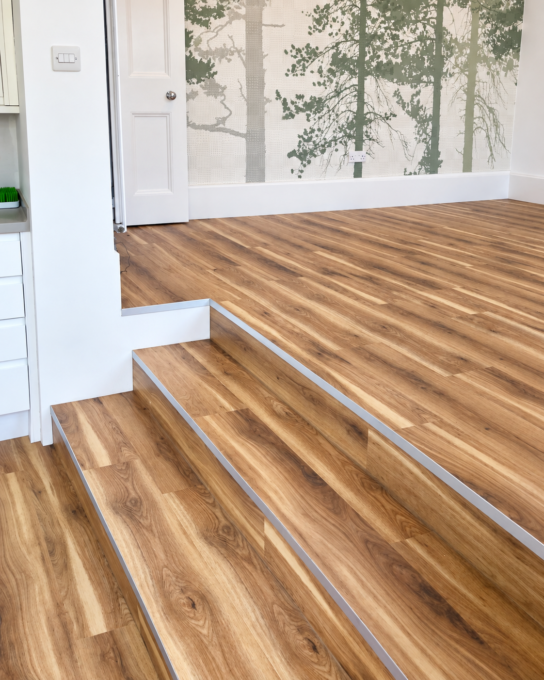 Amtico Spacia with Cat LVT nosings