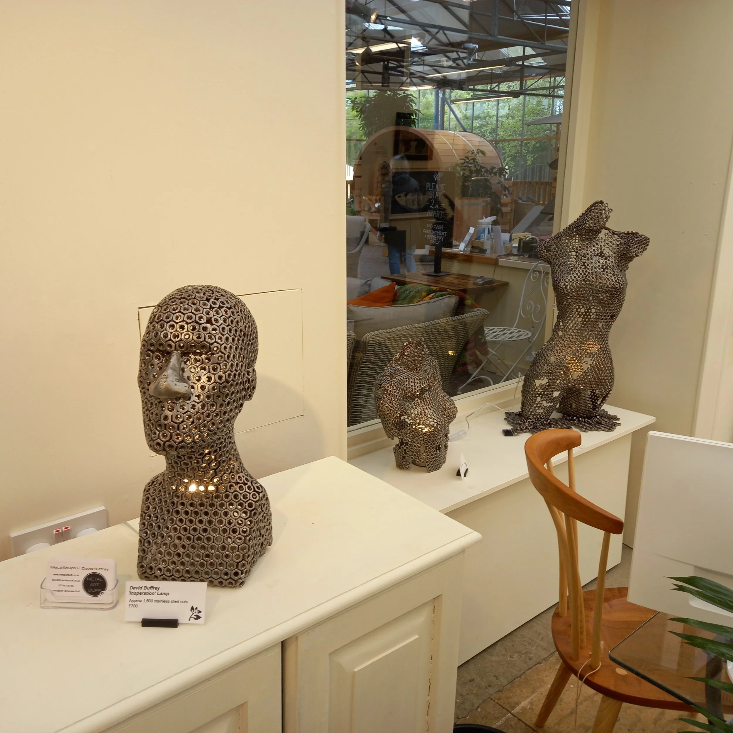 Sculptures by David Buffrey Exhibition - Burford Art Gallery