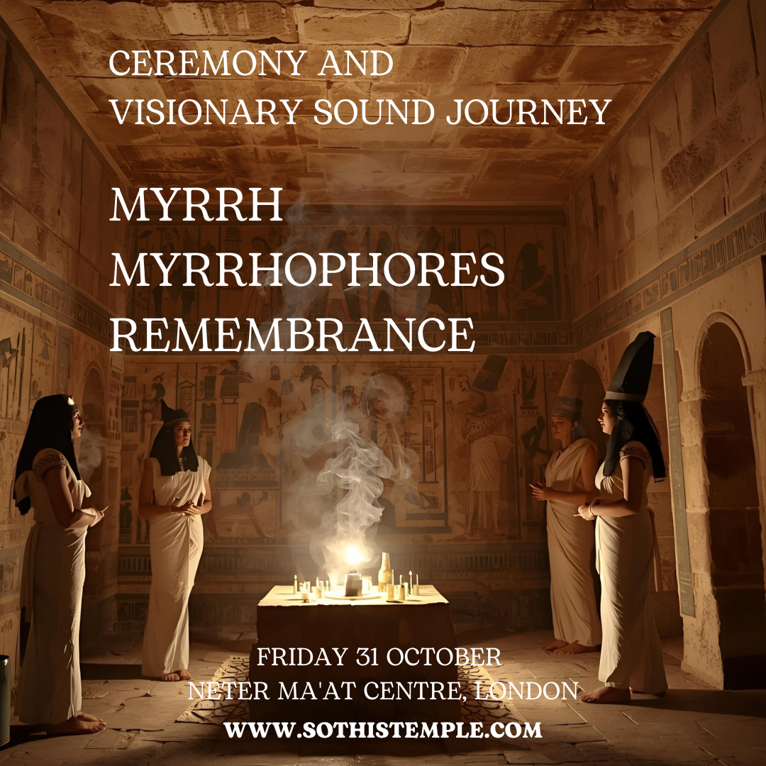 Myrrh, Myrrhophores, Remembrance