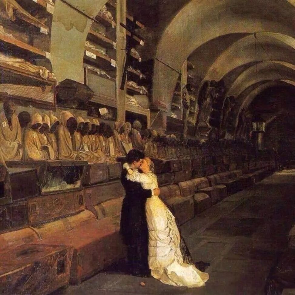 Love and Death, by Calcedonio Reina (1842-1911). Italian painter and poet.&nbsp;
This beautiful piece is hanging at the Castello Ursino castle museum in Cicily.&nbsp;
.
.
.
.
.
#darkartwork #darkartistry #witchmood #gothmood #macabreartists #morbidar