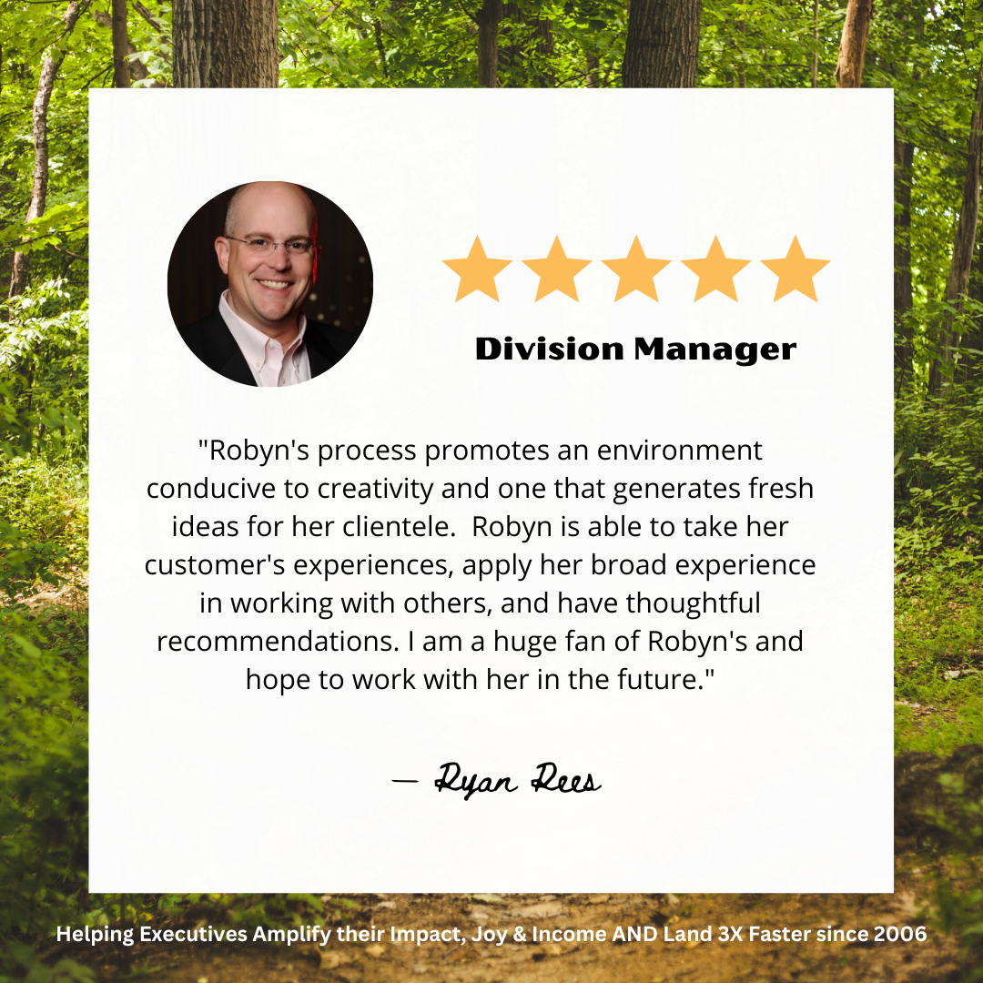 Ryan Rees Felinfoel Rygbu Executive Career Coach & Resume Writer | Robyn Feldberg | Abundant ...