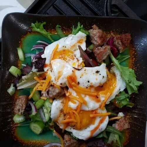 fresh egg breakfast