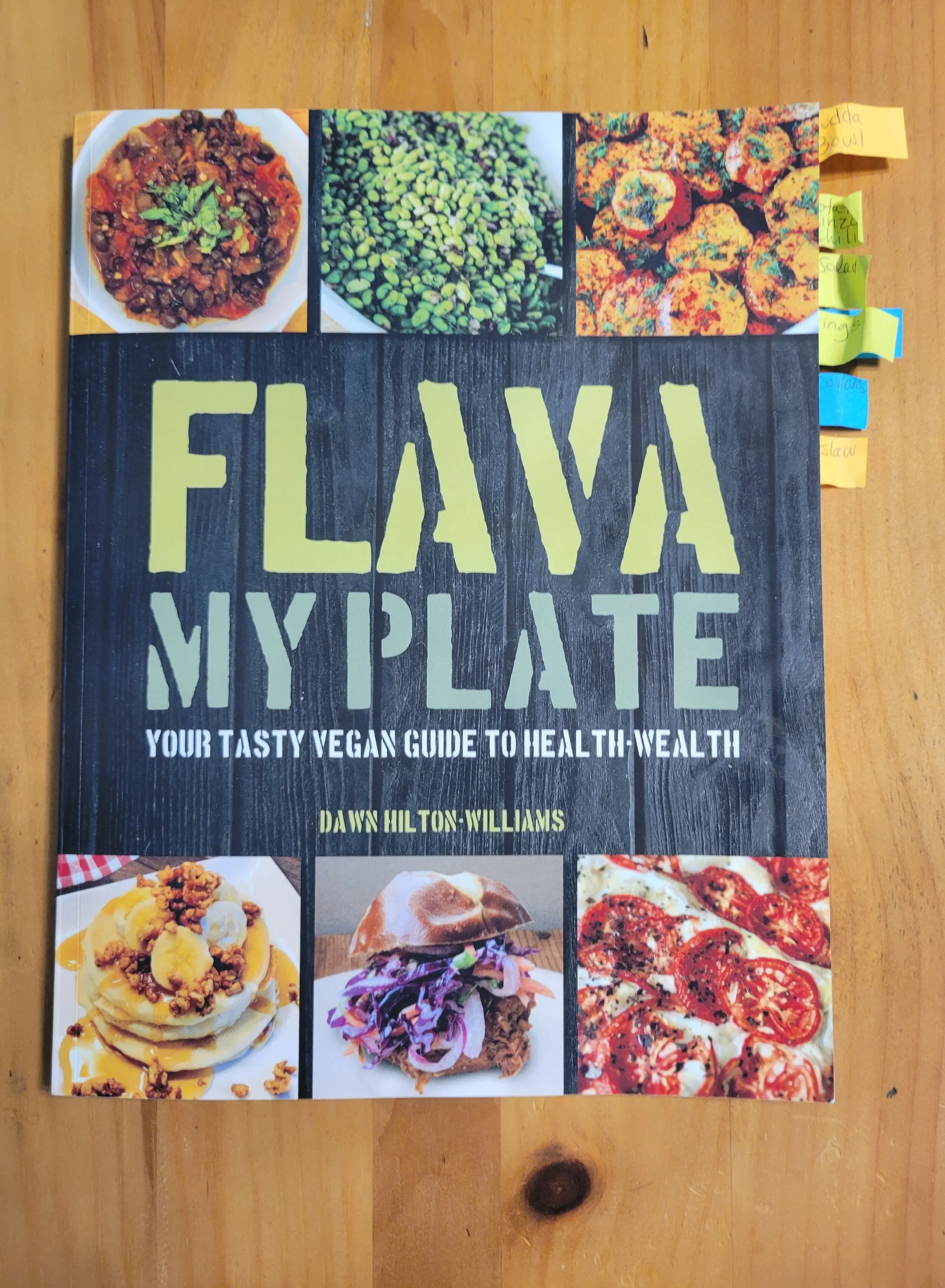 Flava My Plate Cookbook by Dawn Hilton-Williams