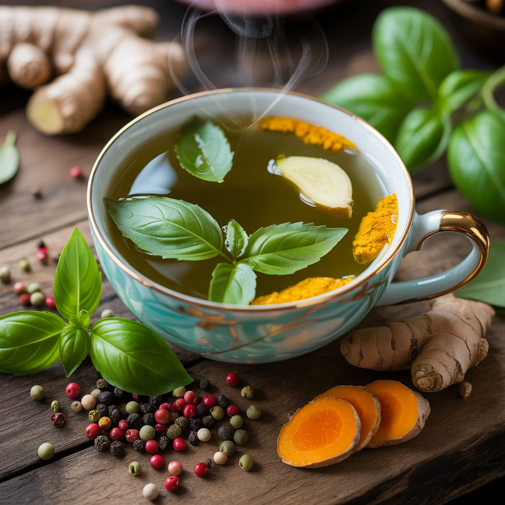 Why Organic Adaptogenic Rise &amp; Balance Green Tea Is the Golden Wellness Ritual for Metabolism, Calm Energy &amp; Digestion