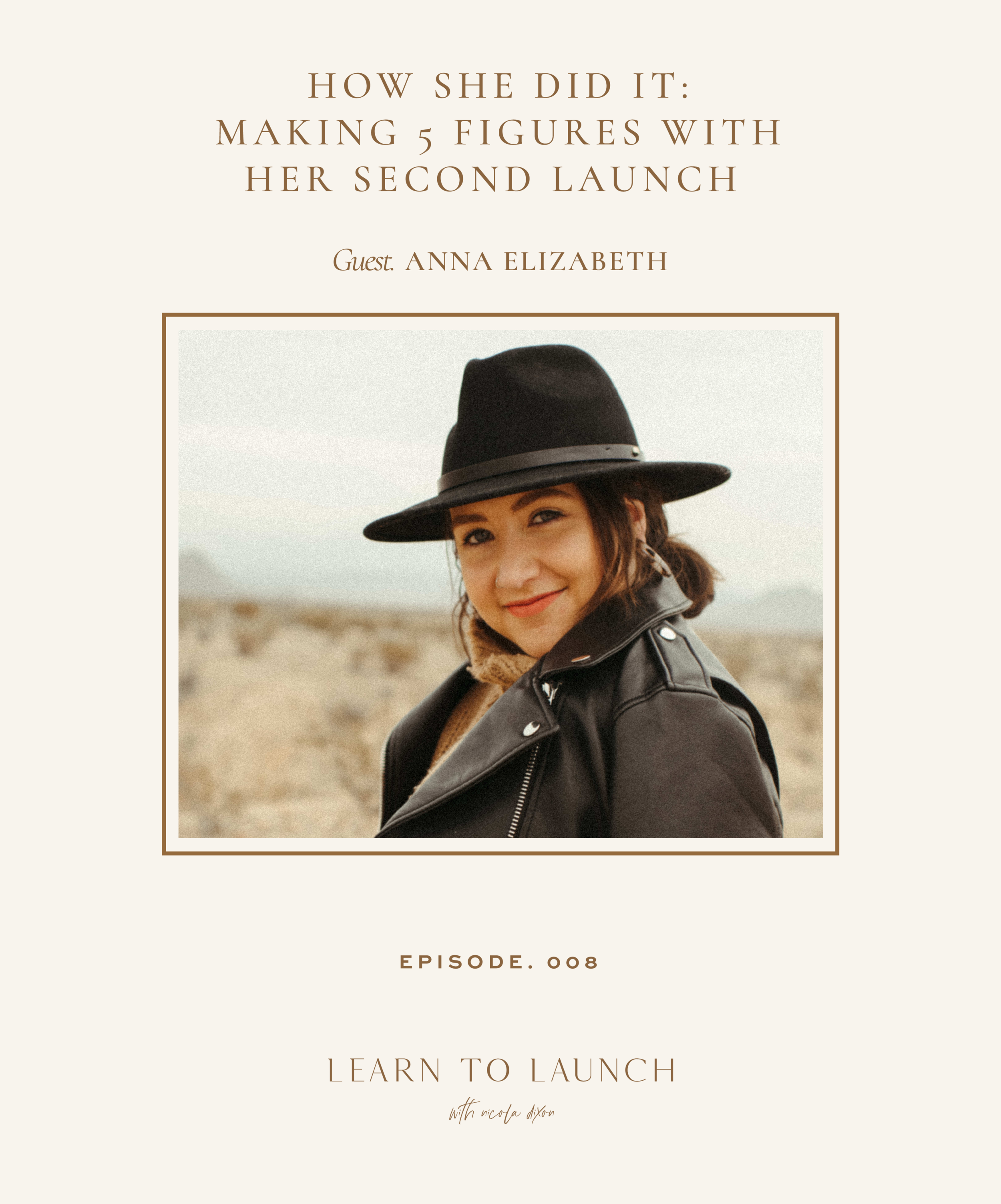 Anna Elizabeth On Making 5 Figures With Her Second Launch Nicola Dixon Photographer Podcaster And Launch Strategist Anna Elizabeth On Making 5 Figures With Her Second Launch Nicola Dixon Photographer Podcaster And Launch Strategist