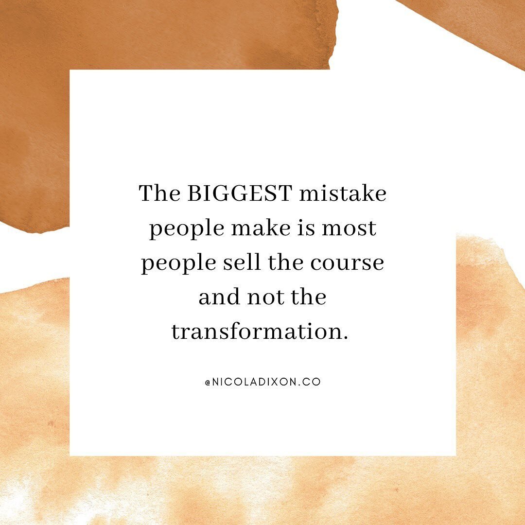 The biggest piece of advice I could give to anyone launching a course is this! 💫🙌

When selling the transformation invite them to &lsquo;imagine this&rsquo; or &lsquo;picture this&rsquo; 

For example if someone wants to learn to surf - they don&rs