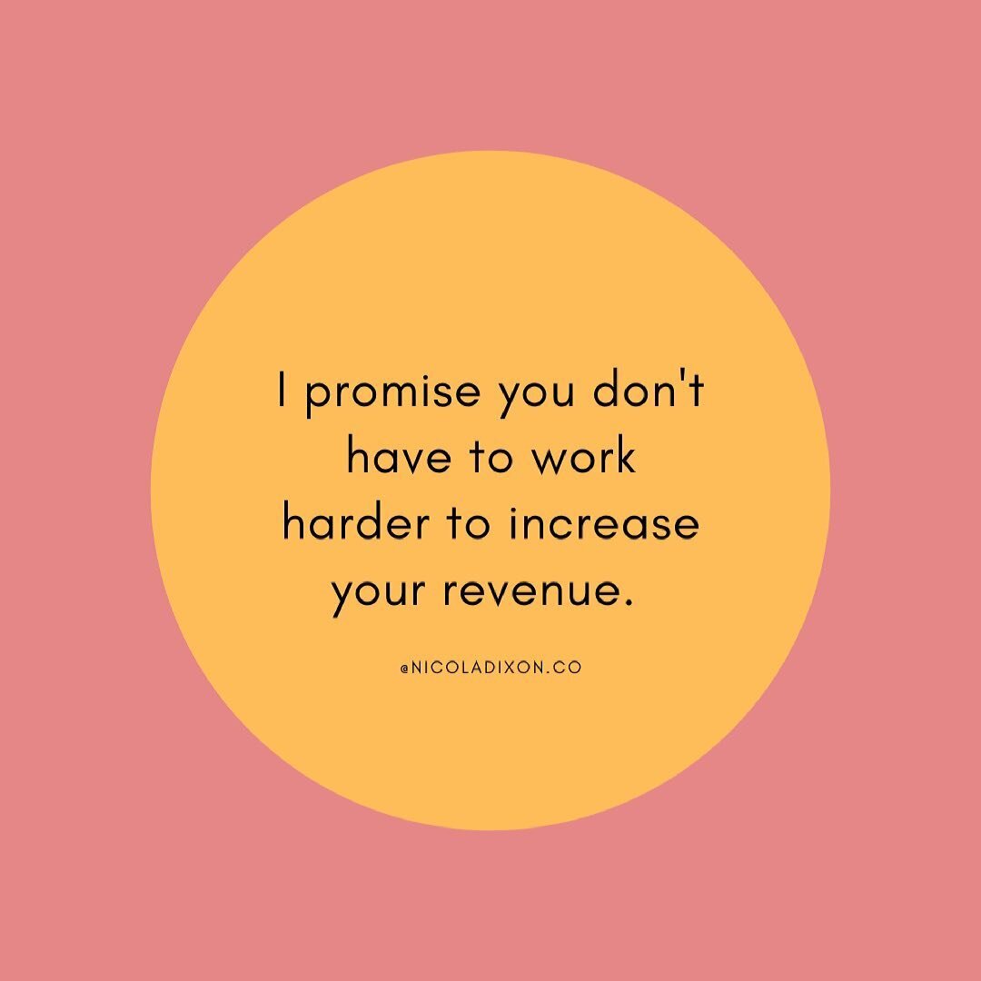 When working with private clients this is the most common fear I hear - they worry they will be working harder - but with digital products you can work smarter, not harder 💪💥🚀